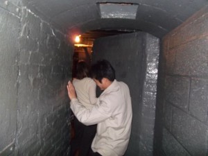 Takes 2 to push open the door